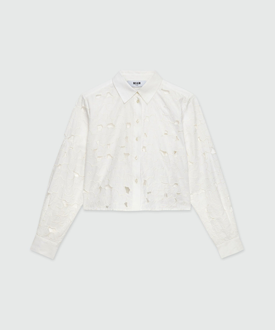 BLOUSE - OPTICAL WHITE