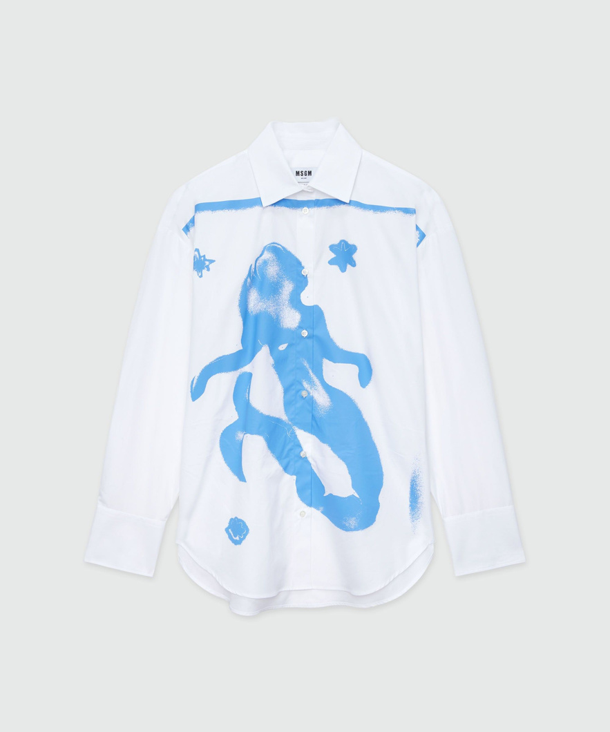 BLOUSE - OPTICAL WHITE