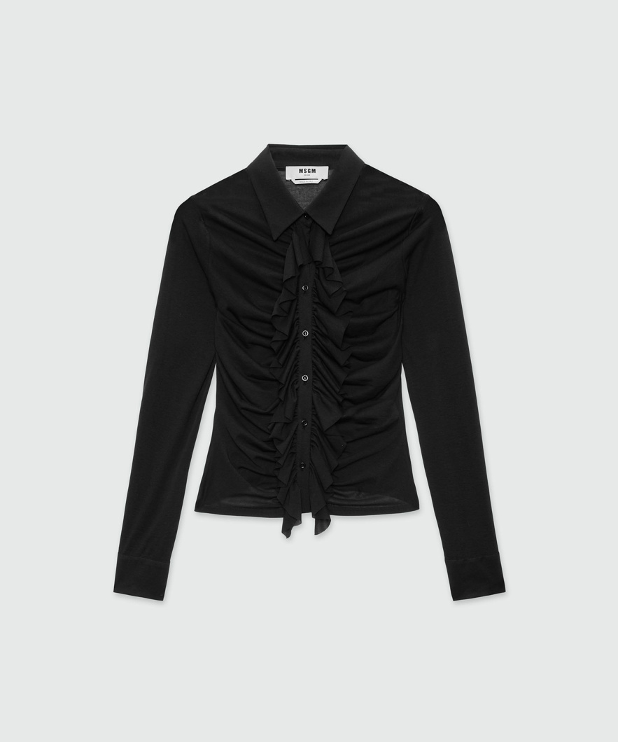 BLOUSE - BLACK