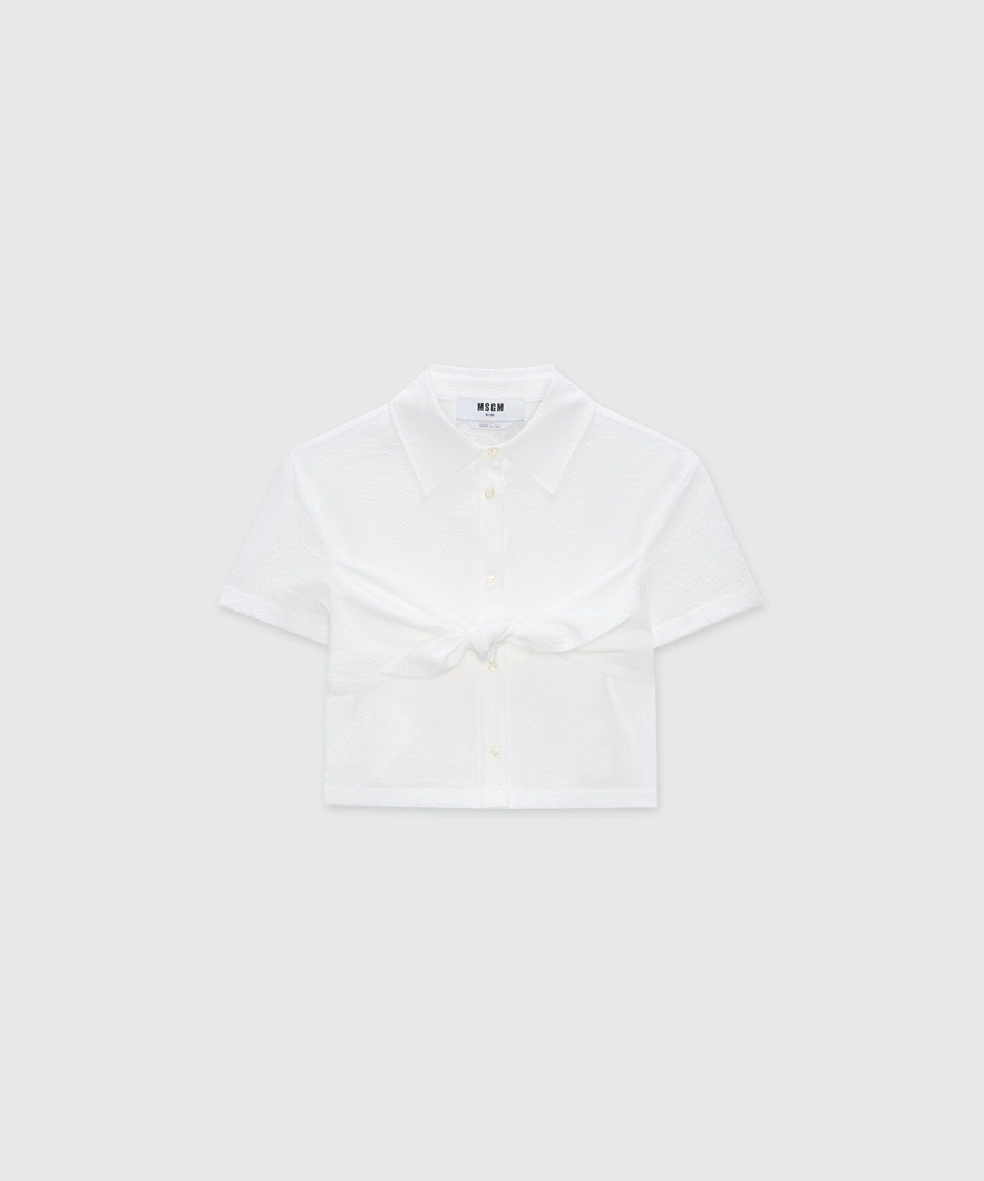 BLOUSE - OPTICAL WHITE