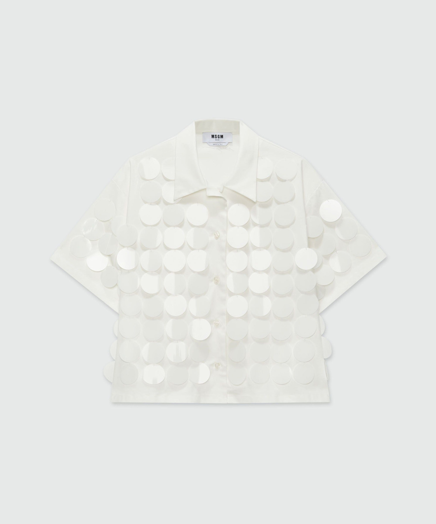 BLOUSE - OPTICAL WHITE