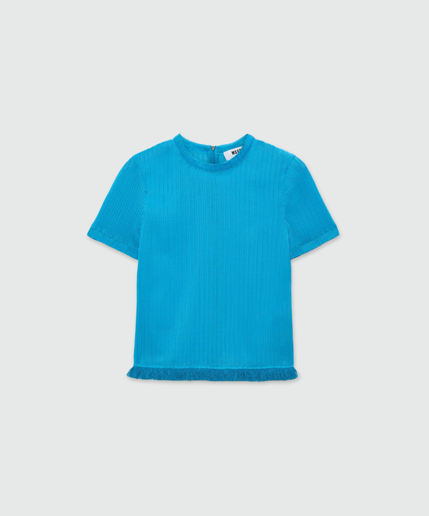 BLOUSE - TURQUOISE