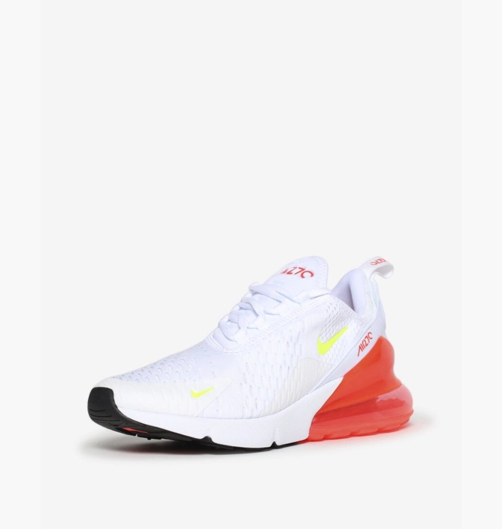 SNEAKERS - WHITE/VOLT-BRIG