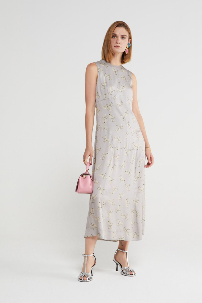 DRESS - OYSTER