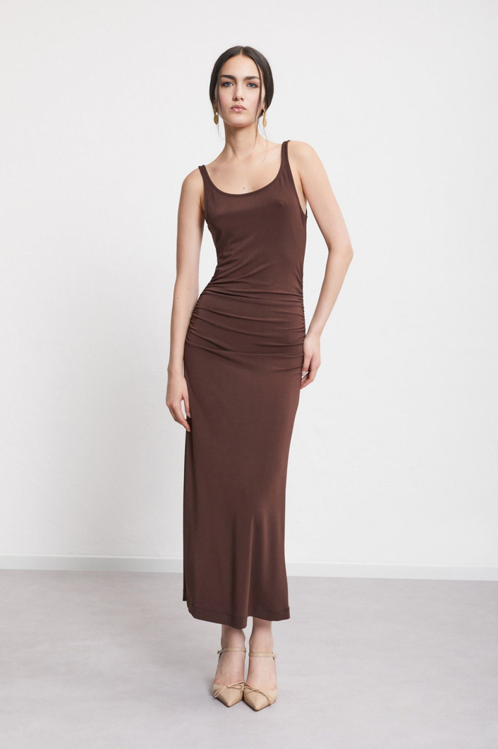DRESS - CHOCOLATE