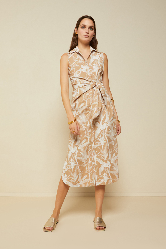 DRESS - CARAMEL