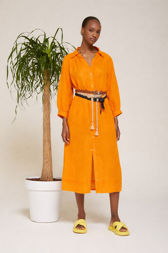 DRESS - SAFFRON