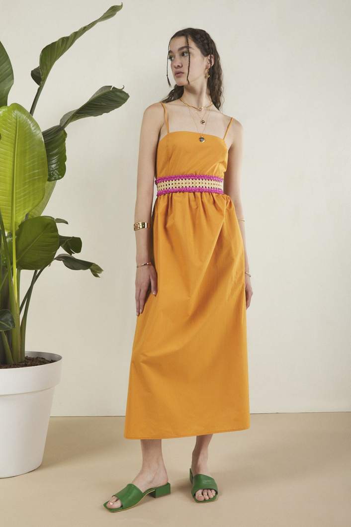 DRESS - SAFFRON