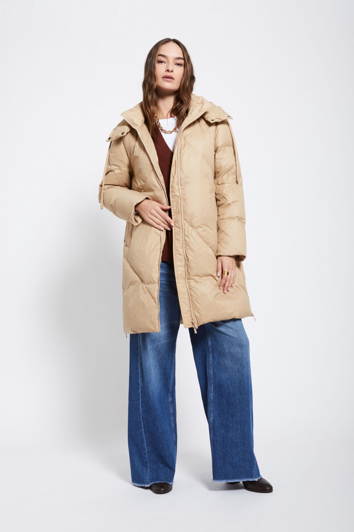 DOWN JACKET - CAMEL