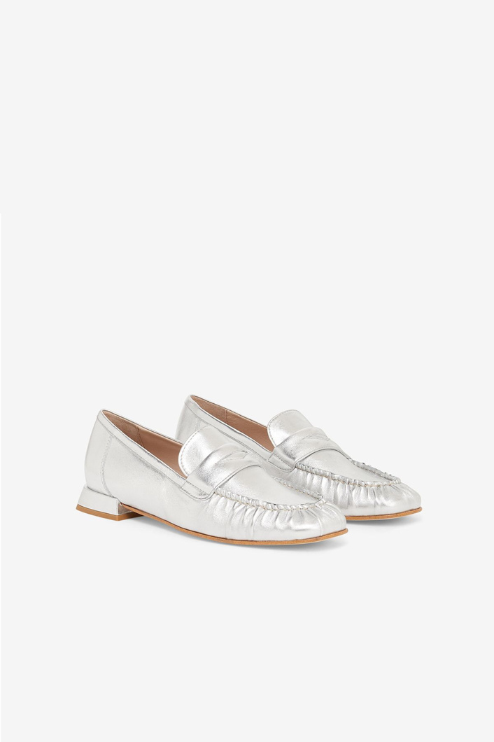 BALLET FLATS - SILVER