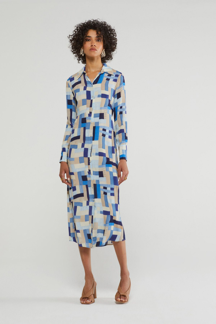 DRESS - BLUE