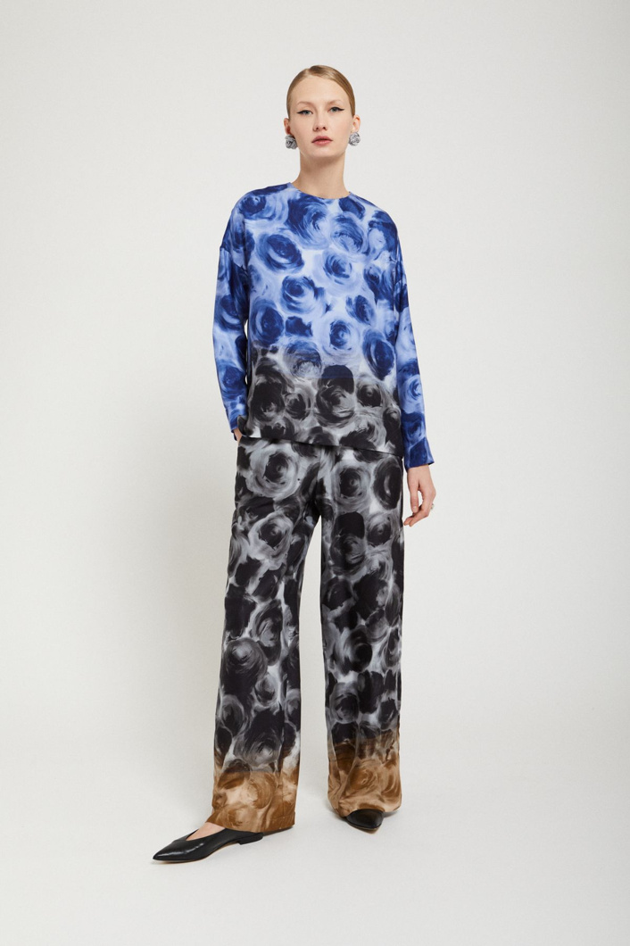 PANTS - SMOKE/CAMEL
