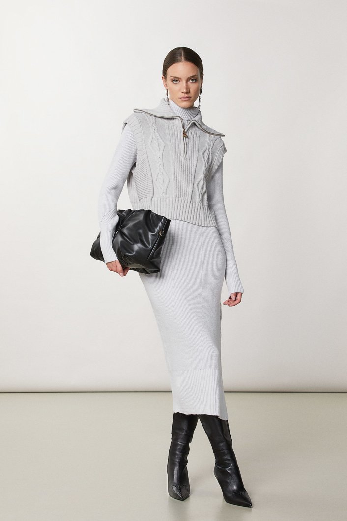 DRESS - ELDORADO WHITE