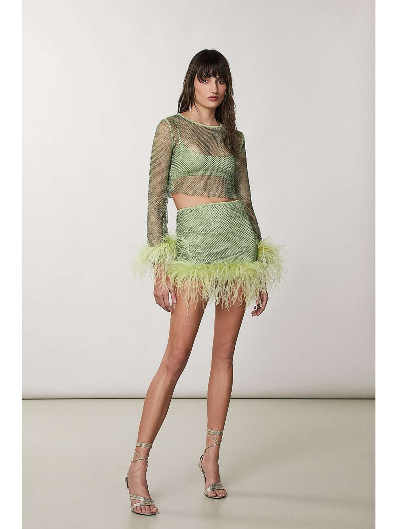 SKIRT - MARGARITA GREEN