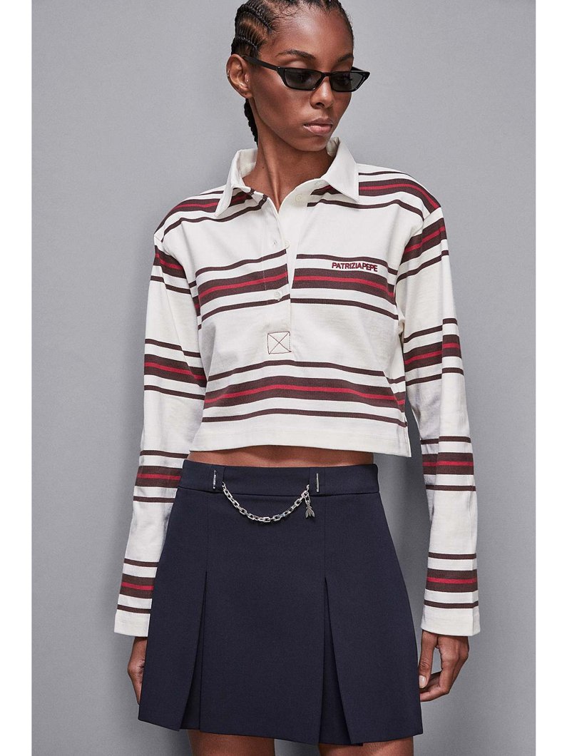 T-SHIRT LONG SLEEVE - CHOCO STRIPES