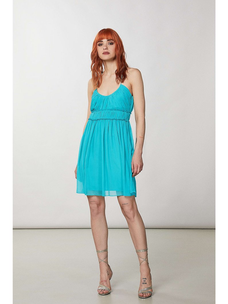 DRESS - AQUA GREEN