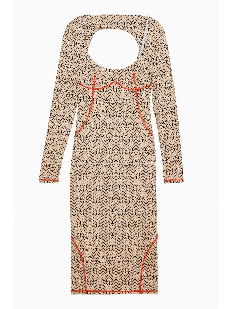 DRESS - CRAFT BEIGE MONOGRAM