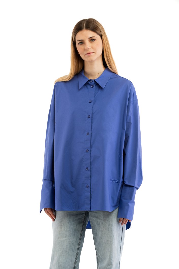 BLOUSE - BLUE IRIS