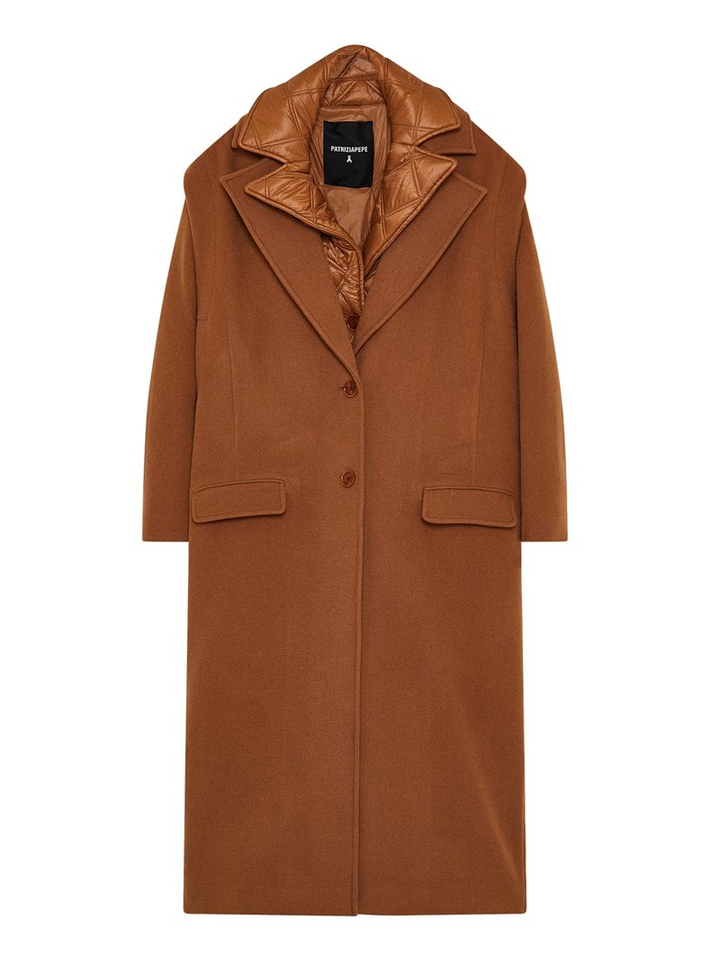 COAT - LIGHT CARAMEL BROWN