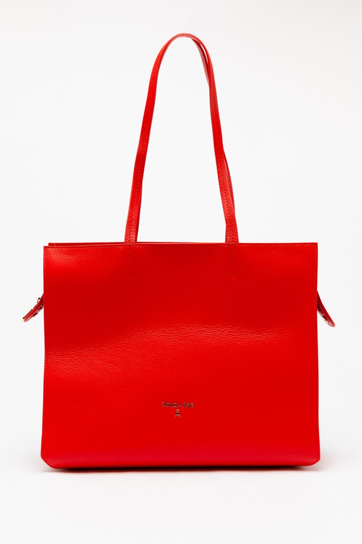SHOPPING BAG - GLAM RED