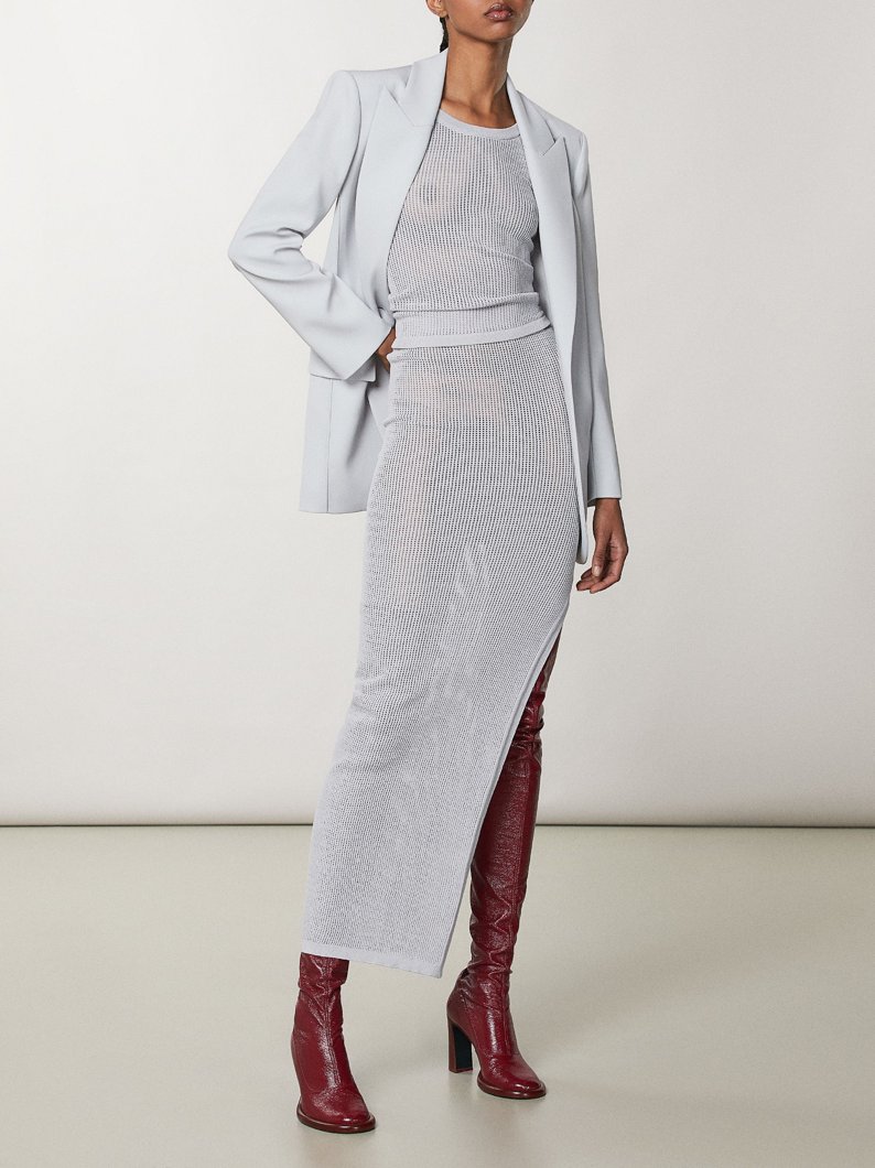 SKIRT - MINERAL GRAY/GREEN