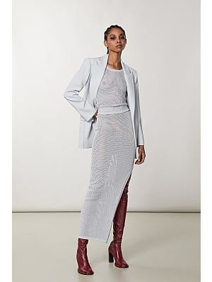 SKIRT - MINERAL GRAY/GREEN