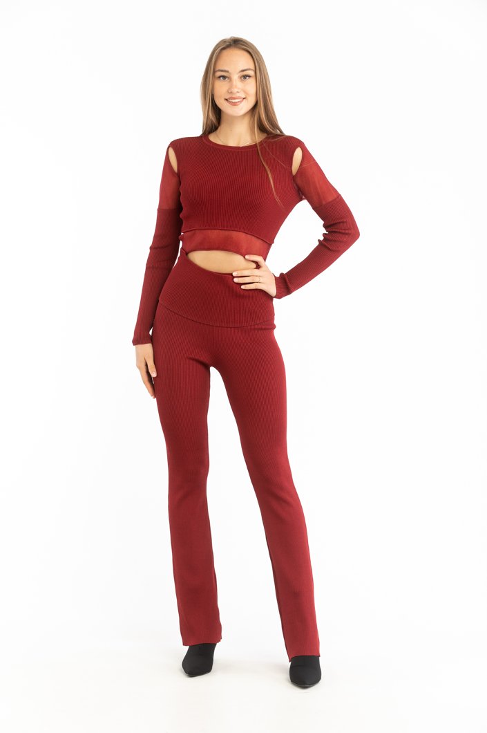 T-SHIRT LONG SLEEVE - MARTIAN RED