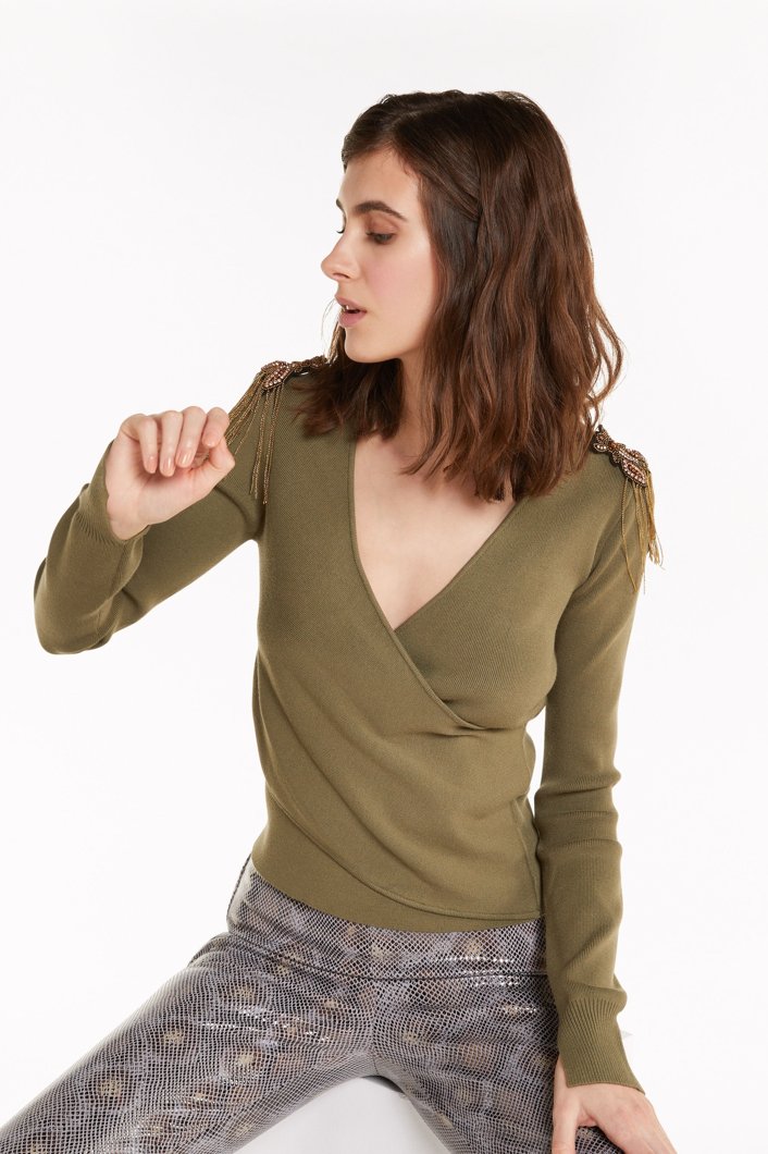SWEATER - OLIVE GREEN