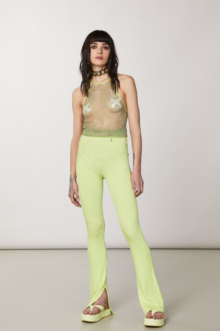 TROUSERS - SUNNY LIME