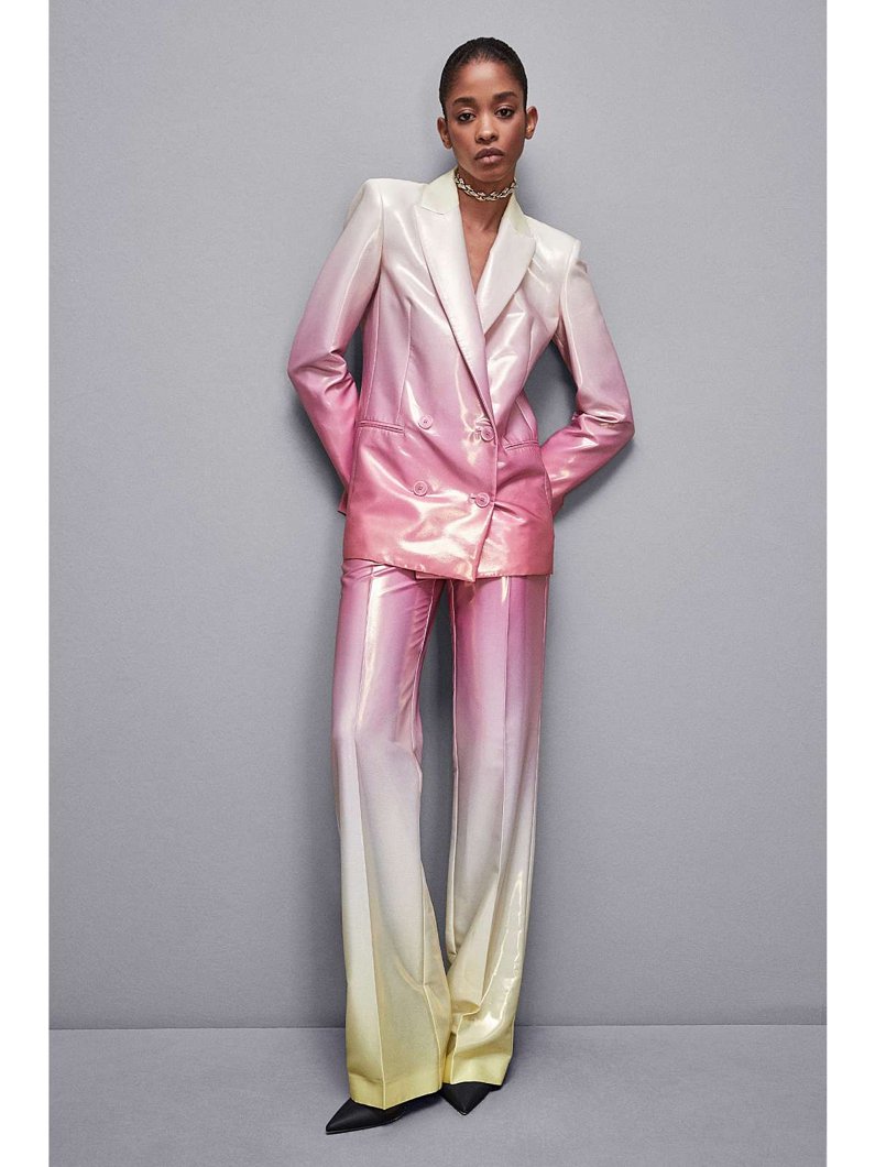 PANTS - METALLIC DEGRADE