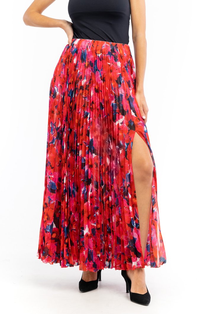 SKIRT - MAXIBLOOMGRANADINE