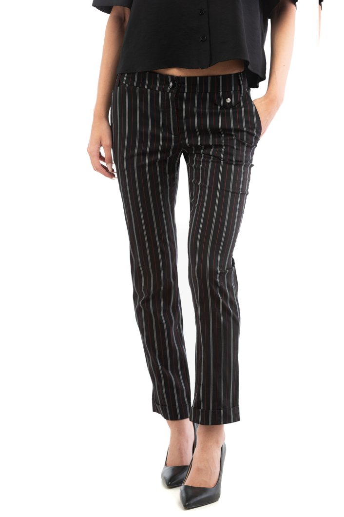 TROUSERS - BLACK & WHITE