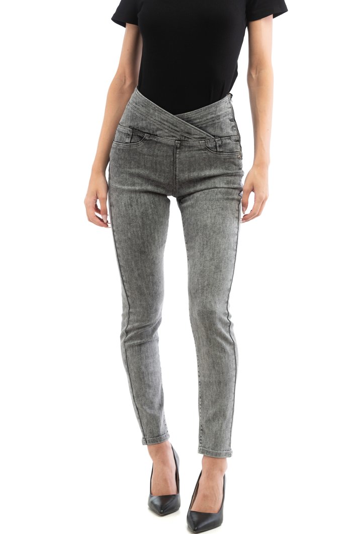 TROUSERS - LIGHT GREY WASH