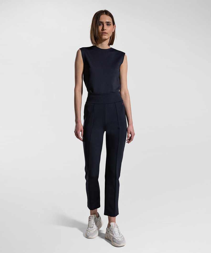 TROUSERS - BLU GRAFITE