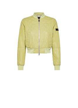 TRACK JACKET - BANANA VERDE