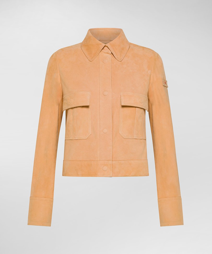 TRACK JACKET - CREMA D'ALBICOCCA