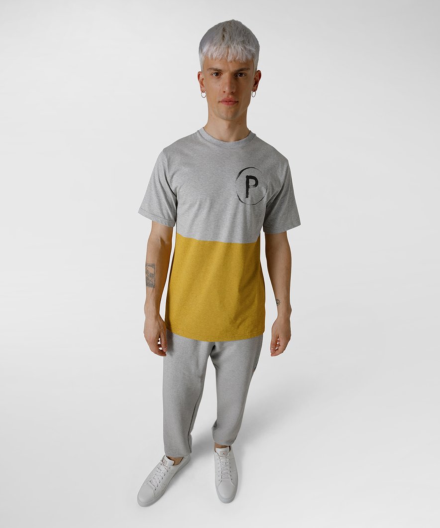 T-SHIRT - MEDIUM MELANGE GRAY