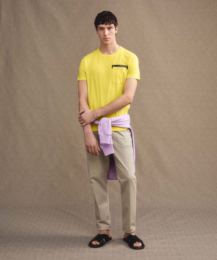 T-SHIRT - GIALLO VIVACE