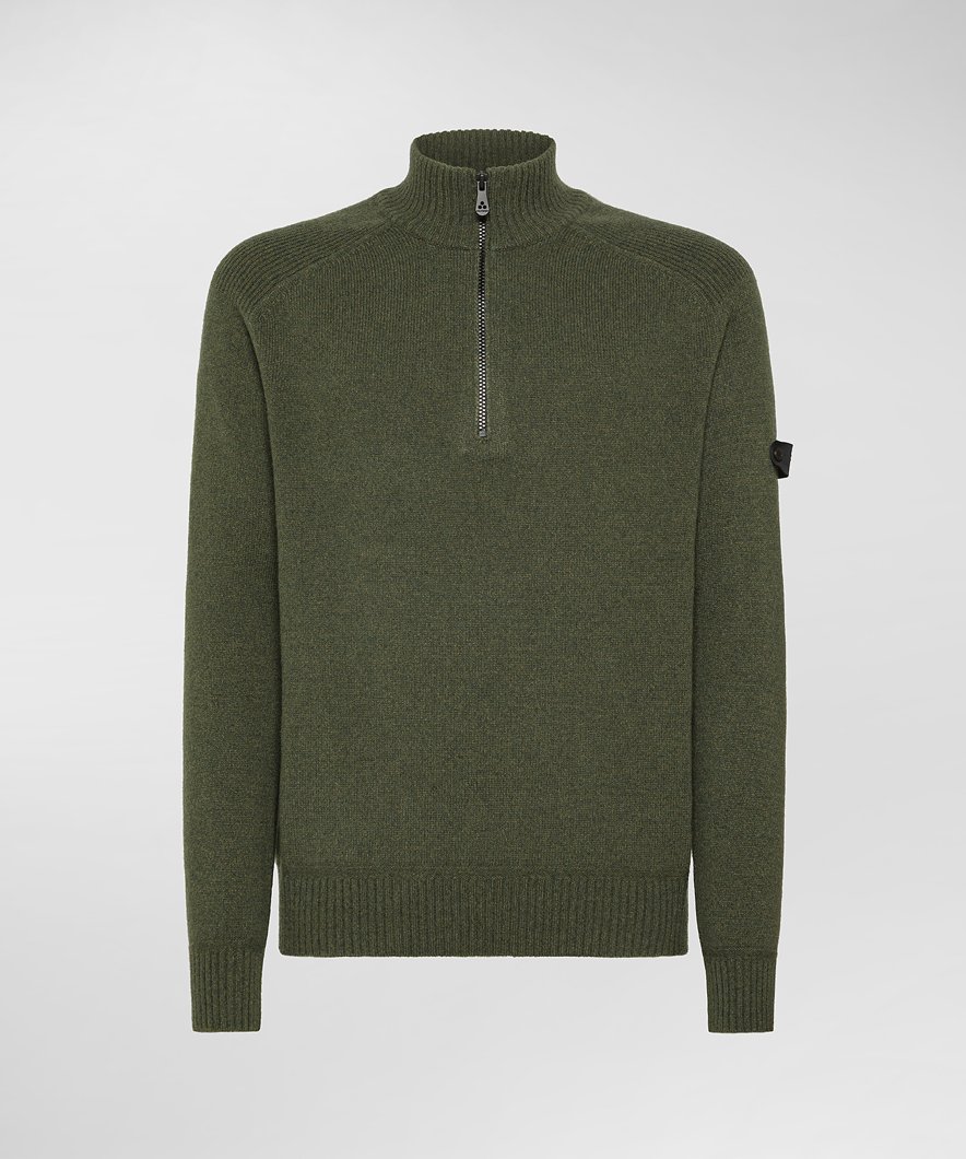 SWEATER - VERDE FOGLIAME