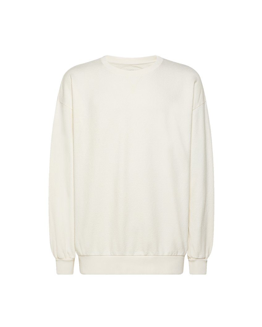 SWEATSHIRT - BASTIEN BRODERIE/ECRU