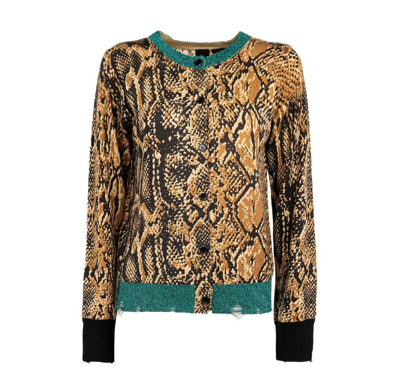 CARDIGAN - MULTICOLORE NERO