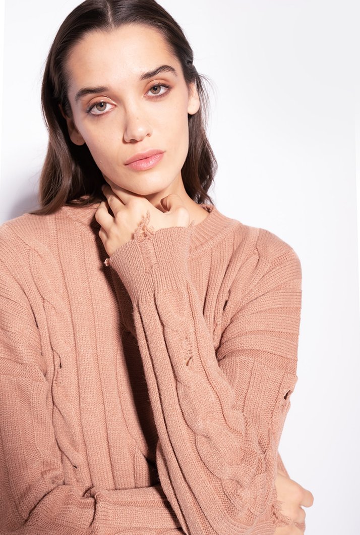 SWEATER - CHAMPAGNE BEIGE