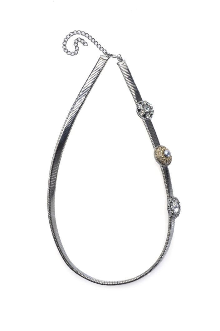 BELT - BURNISHED GREY