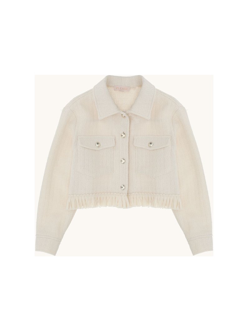 BLOUSON - ALMOND MILK