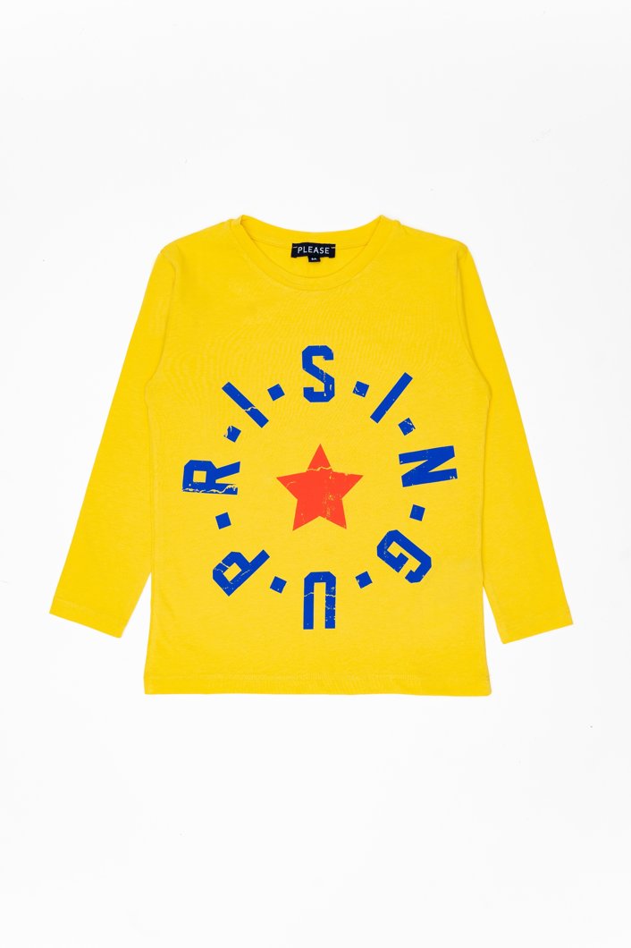 T-SHIRT LONG SLEEVE - GIALLO