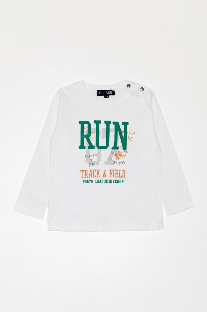 T-SHIRT SHORT SLEEVE - BIANCO LANA