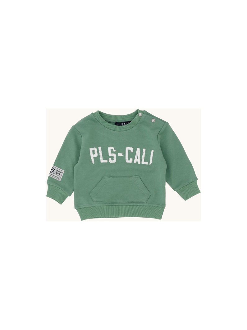 SWEATSHIRT - PISTACHIO GREEN