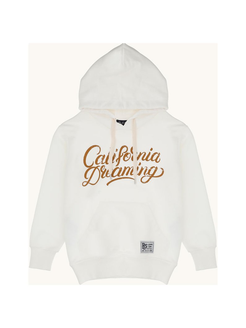 SWEATSHIRT - WHITE WOOL