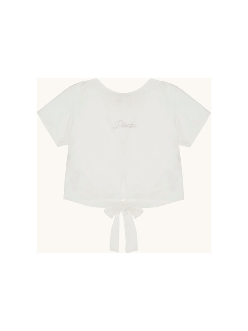 T-SHIRT - WHITE WOOL