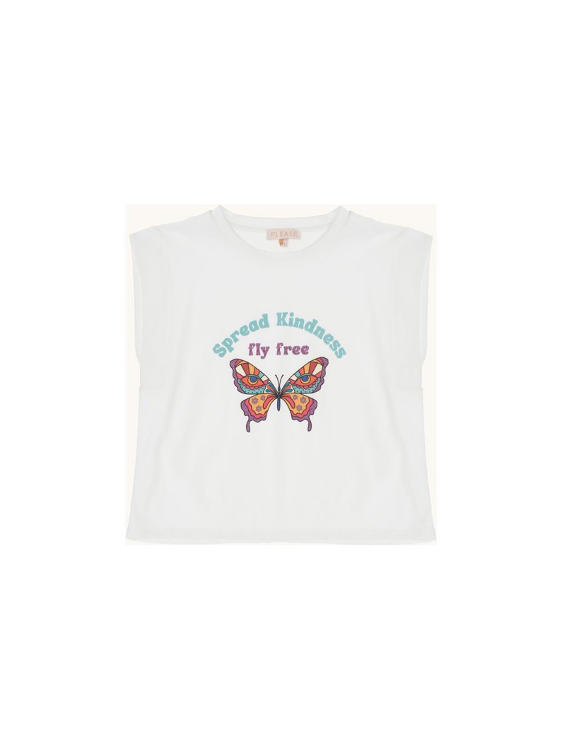 T-SHIRT - WHITE WOOL